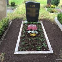 Friedhof Paunsdorf - Grabgestaltung