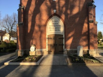 Grabgestaltung Liebertwolkwitz – Sanierung der Kapelle 2018/2019